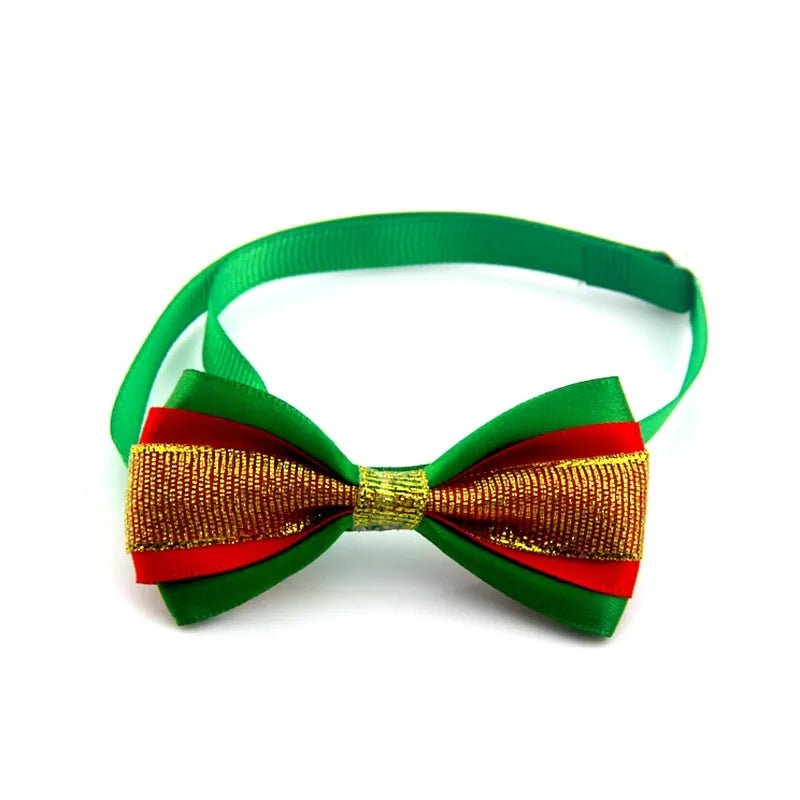 Holiday Pet Bow Collar