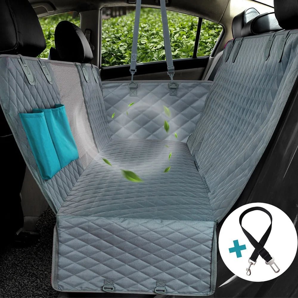 Durable pet car seat protector that keeps your car clean, comfortable, and scratch-free during travels with your pet. Easy to install and clean, perfect for any road trip.